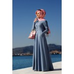 Pınar Şems - Açık Kot Elbise